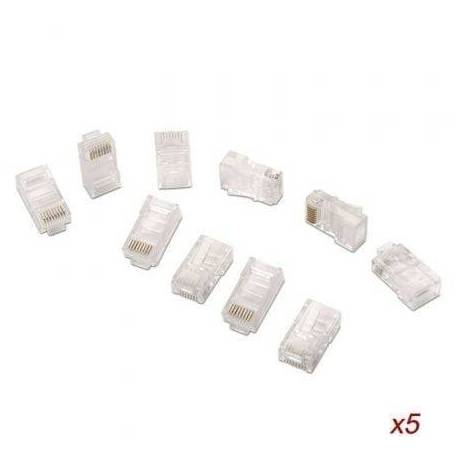 CONECTOR RJ45 AISENS A138-0291/ CAT.5E/ 50 UDS