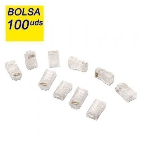 CONECTORES RJ45 AISENS A138-0292/ CAT.5E/ 100 UDS