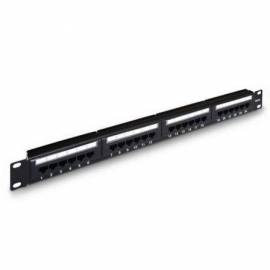 PATCH PANEL AISENS A141-0307/ 24 PUERTOS/ CAT.5E/ ALTURA 1U