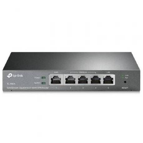 ROUTER VPN SAFESTREAM GIGABIT TP-LINK OMADA TL-R605/ 5 PUERTOS MULTI-WAN
