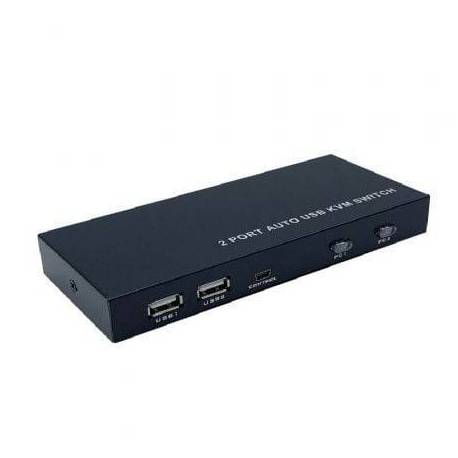 CONMUTADOR KVM HDMI AISENS A111-0400/ 2PC CON 1 SÓLO TECLADO Y RATÓN