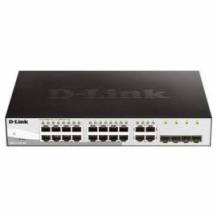 SWITCH D-LINK DGS-1210-20/ 20 PUERTOS/ RJ45 10/100/1000/ SFP
