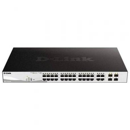 SWITCH GESTIONADO D-LINK DGS-1210-24P 24 PUERTOS/ RJ-45 10/100/1000/ POE/ SFP