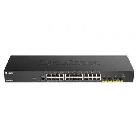 SWITCH GESTIONADO D-LINK DGS-1250-28X 28 PUERTOS/ RJ-45 GIGABIT 10/100/1000/ SFP