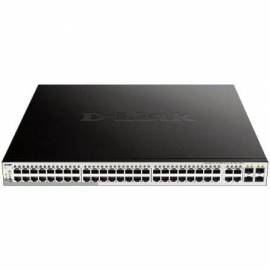 SWITCH GESTIONABLE D-LINK DGS-1210-52MP 52 PUERTOS/ RJ-45 10/100/1000 POE/ SFP