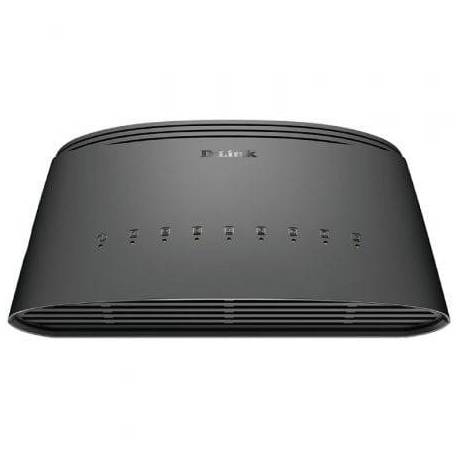 SWITCH D-LINK DGS-1008D 8 PUERTOS 10/100/1000MBPS