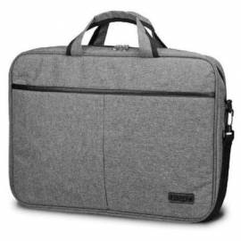MALETÍN SUBBLIM ELITE LAPTOP BAG PARA PORTÁTILES HASTA 14'/ CINTA PARA TROLLEY/ GRIS