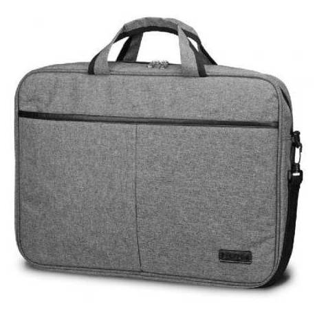 MALETÍN SUBBLIM ELITE LAPTOP BAG PARA PORTÁTILES HASTA 14'/ CINTA PARA TROLLEY/ GRIS