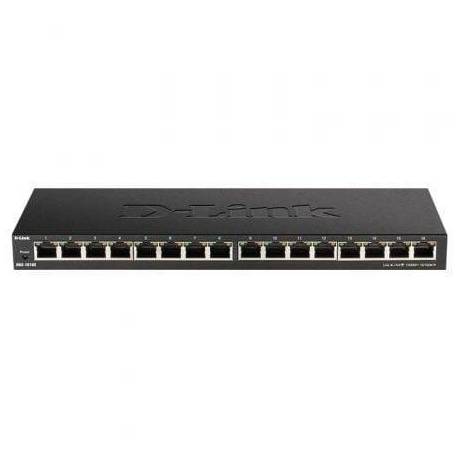 SWITCH D-LINK DGS-1016S 16 PUERTOS/ RJ-45 10/100/1000