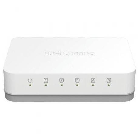 SWITCH D-LINK GO-SW-5G 5 PUERTOS/ RJ-45 10/100/1000