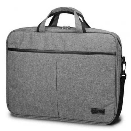 MALETÍN SUBBLIM ELITE LAPTOP BAG PARA PORTÁTILES HASTA 15.6'/ CINTA PARA TROLLEY/ GRIS