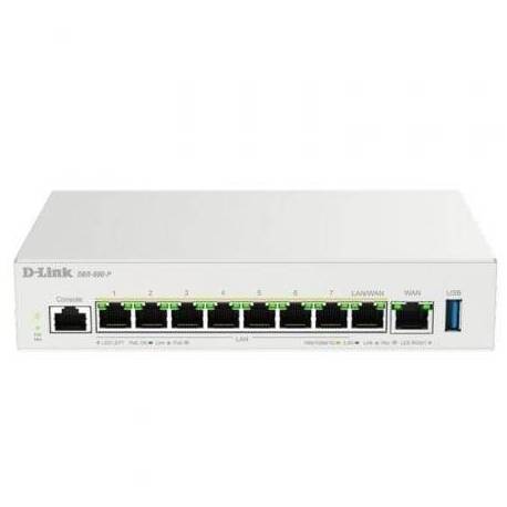 ROUTER VPN/FIREWALL/SWITCH D-LINK DBR-600-P/E/ 9 PUERTOS