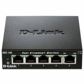 SWITCH D-LINK DES-105 5 PUERTOS/ RJ-45 10/100