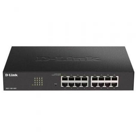 SWITCH GESTIONABLE D-LINK DGS-1100-16V2 16 PUERTOS/ RJ-45 GIGABIT 10/100/1000