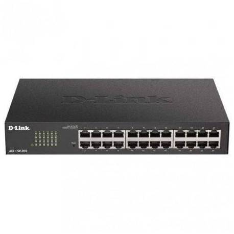 SWITCH GESTIONABLE D-LINK DGS-1100-24V2 24 PUERTOS/ RJ-45 GIGABIT 10/100/1000