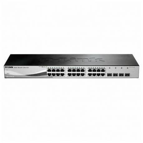 SWITCH GESTIONABLE D-LINK DGS-1210-28 28 PUERTOS/ RJ-45 GIGABIT 10/100/1000/ SFP