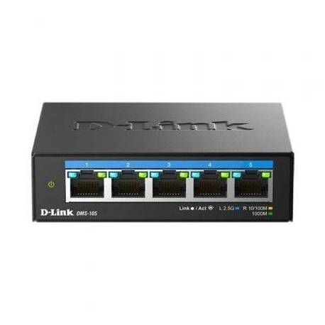 SWITCH D-LINK DMS-105 5 PUERTOS/ RJ-45 10/100/1000