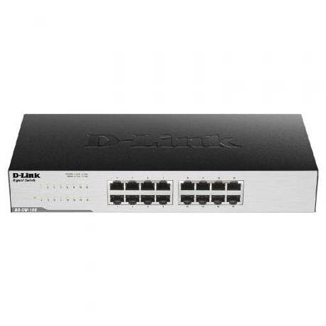 SWITCH D-LINK GO-SW-16G 16 PUERTOS/ RJ-45 10/100/1000
