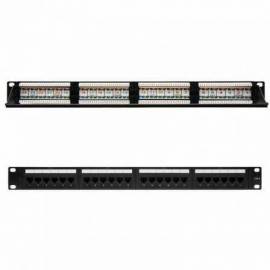 PATCH PANEL NANOCABLE 10.21.3124/ 24 PUERTOS/ CAT.6/ ALTURA 1U