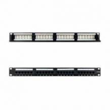 PATCH PANEL NANOCABLE 10.21.4124/ 24 PUERTOS/ CAT.6A/ ALTURA 1U