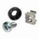KIT DE TORNILLOS PARA RACK PHASAK PP 9100/ 10 UNIDADES/ INCLUYE TORNILLOS + TUERCAS + ARANDELAS