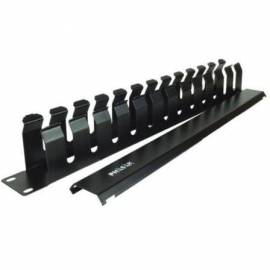 PANEL GUÍA CABLES CON TAPA PARA RACK 19' PHASAK PA 5095/ ALTURA 1U