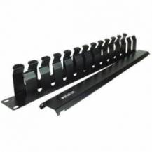 PANEL GUÍA CABLES CON TAPA PARA RACK 19' PHASAK PA 5095/ ALTURA 1U