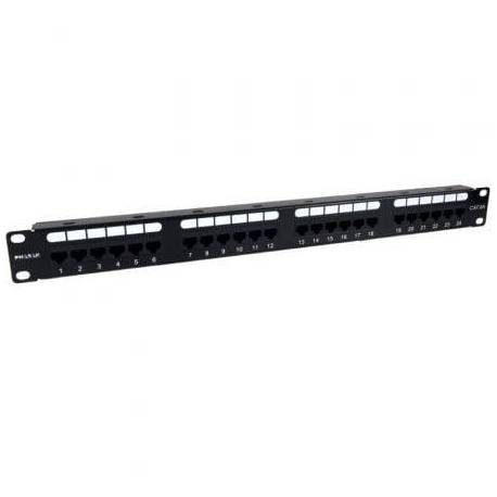 PATCH PANEL PHASAK PU 2421/ 24 PUERTOS/ CAT.6A/ ALTURA 1U