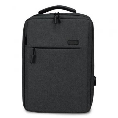 MOCHILA SUBBLIM TRAVELLER AIRPADDING BACKPACK PARA PORTÁTILES HASTA 15.6'/ PUERTO USB/ GRIS