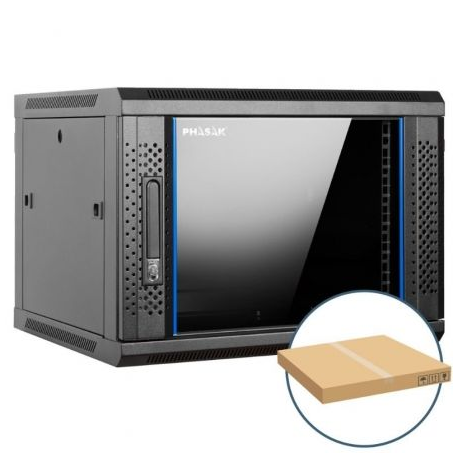 ARMARIO RACK MURAL DESMONTADO PHASAK PHO 2209D/ 19'/ ALTURA 9U