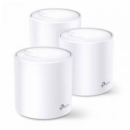 SISTEMA MESH TP-LINK DECO X20 1800MBPS/ 2.4GHZ 5GHZ/ PACK DE 3