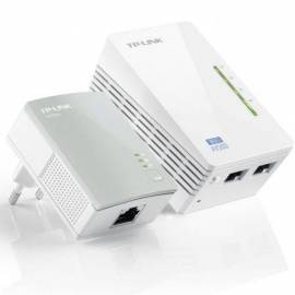 ADAPTADOR POWERLINE TP-LINK WPA4220KIT 500MBPS/ ALCANCE 300M/ PACK DE 2