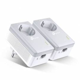 ADAPTADOR POWERLINE TP-LINK TL-PA4010P KIT 600MBPS/ ALCANCE 300M/ PACK DE 2