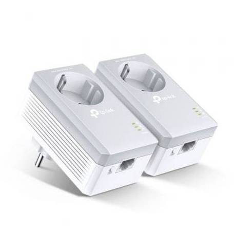 ADAPTADOR POWERLINE TP-LINK TL-PA4010P KIT 600MBPS/ ALCANCE 300M/ PACK DE 2