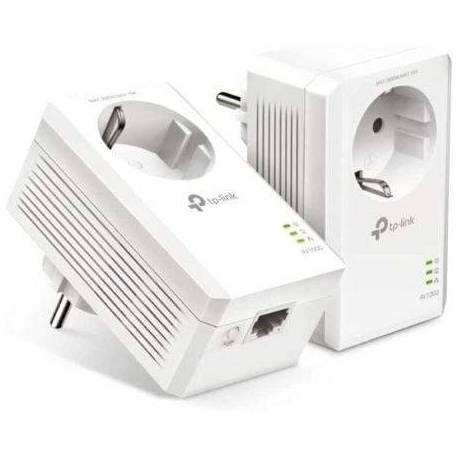ADAPTADOR POWERLINE TP-LINK TL-PA7017P KIT AV1000 1000MBPS/ ALCANCE 300M/ PACK DE 2