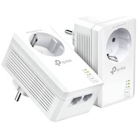 ADAPTADOR POWERLINE TP-LINK TL-PA7027P KIT 1000MBPS/ ALCANCE 300M/ PACK DE 2