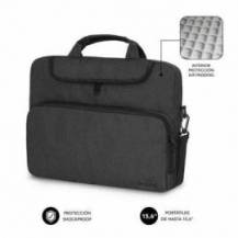 MALETÍN SUBBLIM AIR PADDING PARA PORTÁTILES HASTA 15.6'/ GRIS OSCURO