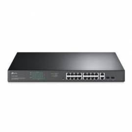 SWITCH TP-LINK EASY SMART TL-SG1218MPE 20 PUERTOS/ RJ-45 10/100/1000 POE+/SFP