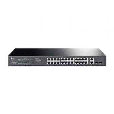 SWITCH GESTIONABLE TP-LINK GIGABIT TL-SG1428PE 28 PUERTOS/ RJ-45 10/100/1000 POE+/ SFP