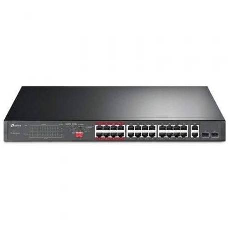 SWITCH TP-LINK TL-SL1226P 26 PUERTOS/ RJ-45 10/100/1000 POE/ SFP