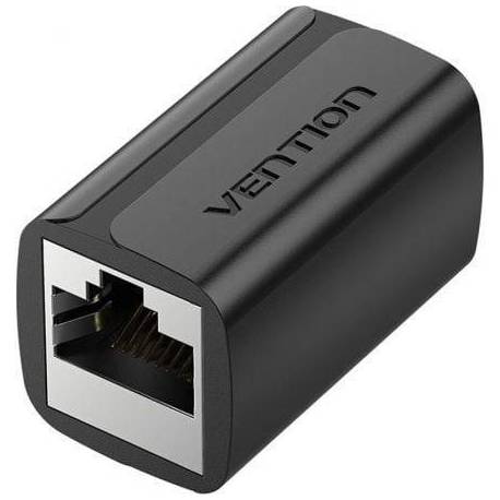 ADAPTADOR CONECTOR VENTION RJ45 IPWB0 CAT.7 FTP/ RJ45 HEMBRA - RJ45 HEMBRA/ NEGRO