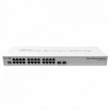 SWITCH ROUTER MIKROTIK CRS326-24G-2S+RM 26 PUERTOS/ RJ45 10/100/100/ SFP/ POE
