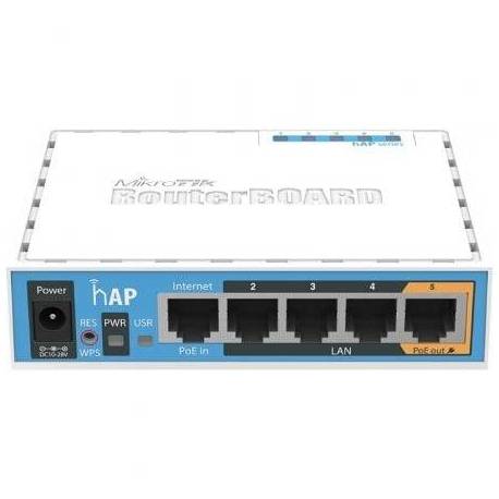 SWITCH MIKROTIK RB951UI-2ND 5 PUERTOS/ RJ45 10/100/ POE