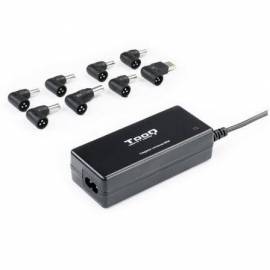 CARGADOR DE PORTÁTIL TOOQ TQLC-65BS02AT/ 65W/ AUTOMÁTICO/ 8 CONECTORES/ VOLTAJE 18.5-20V/ 1 USB