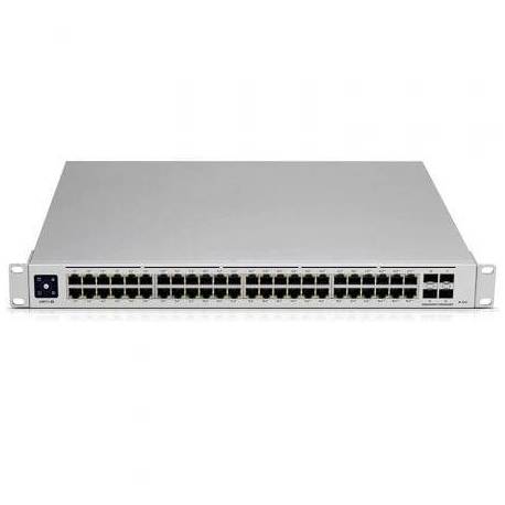 SWITCH UBIQUITI USW-PRO-48-POE/ 48 PUERTOS/ RJ45 10/100/1000 POE/ SFP