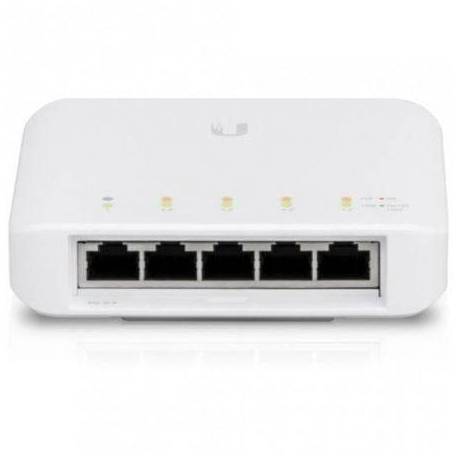 SWITCH UBIQUITI USW-FLEX 5 PUERTOS/ RJ45 10/100/1000 POE