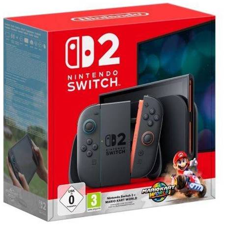 NINTENDO SWITCH 2/ INCLUYE CÓDIGO JUEGO MARIO KART WORLD