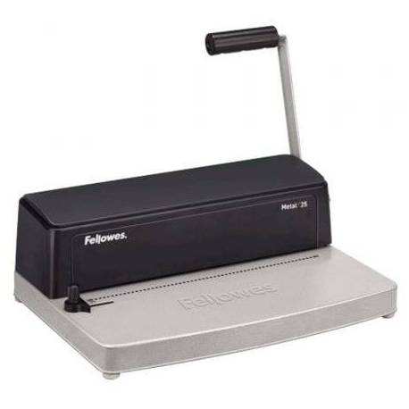 ENCUADERNADORA FELLOWES METAL 25/ GRAFITO