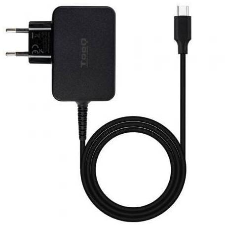 CARGADOR DE PORTÁTIL GAN TOOQ TQLC-USBCGAN45PD USB TIPO-C/ 45W/ AUTOMÁTICO/ VOLTAJE 5-20V