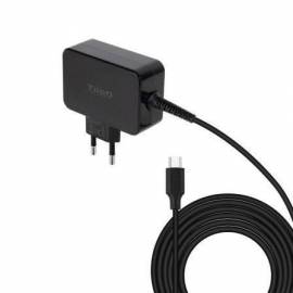 CARGADOR DE PORTÁTIL GAN TOOQ TQLC-USBCGAN65PD USB TIPO-C/ 65W/ AUTOMÁTICO/ VOLTAJE 5-20V